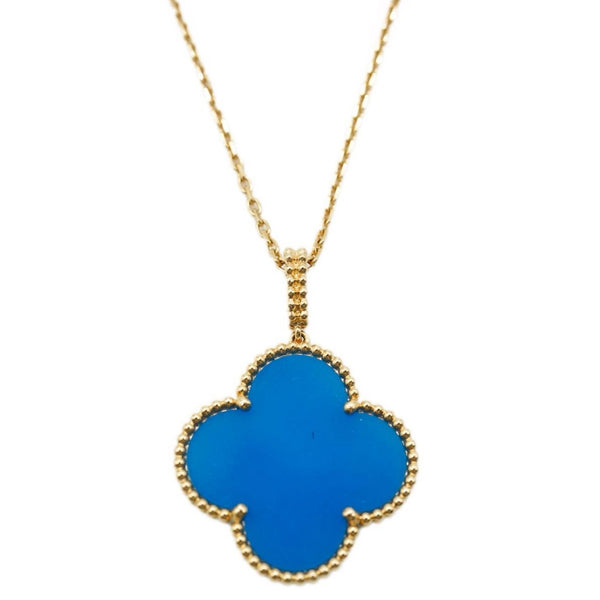 Blue van cleef necklace